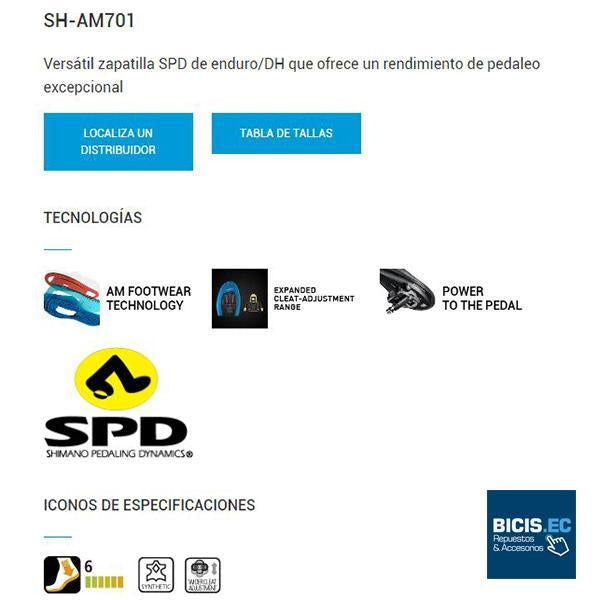 Zapatillas discount shimano am