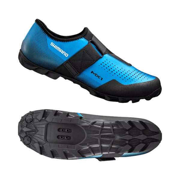 Zapatillas Shimano MTB MX100 azul