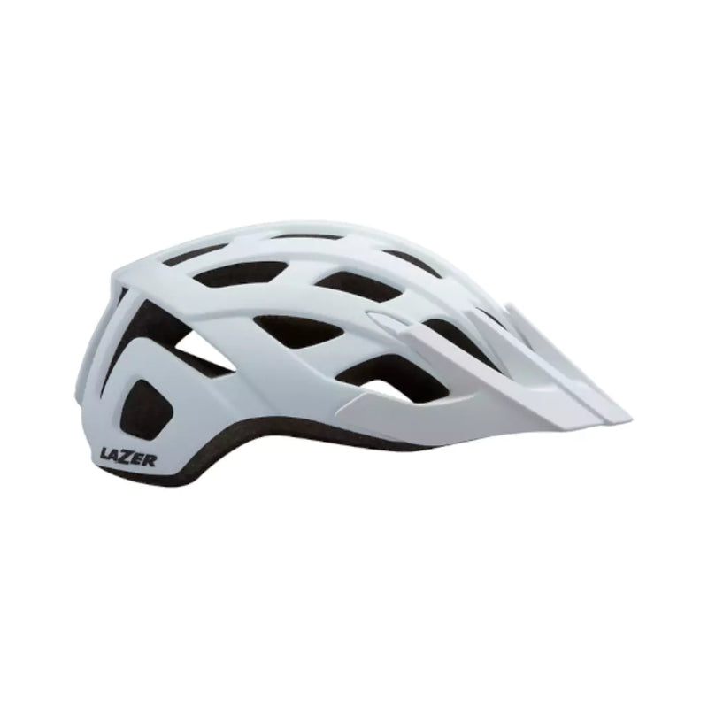 casco lazer roller mate blanco m + red