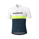 jersey shimano team hombre xs blanco-navy cw-jsps-us21m