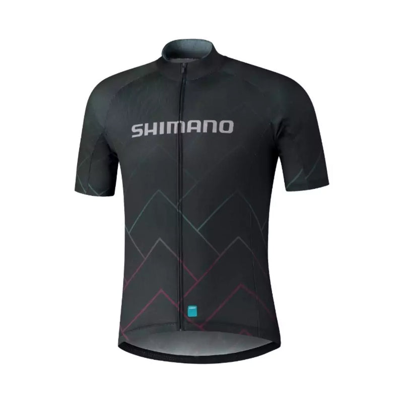 jersey shimano team hombre xs negro cw-jsps-us21m