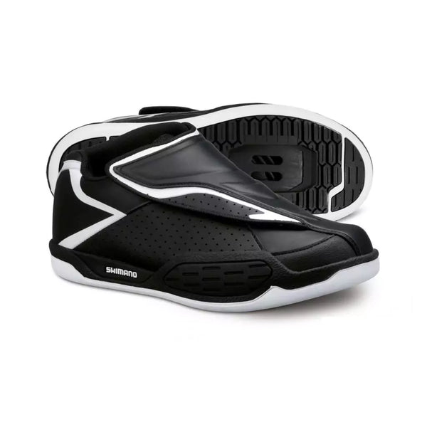 zapatillas shimano mtb am45 negro-blanco talla 36